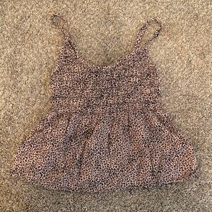 URBAN Romantics Spotted Pattern Tank Top